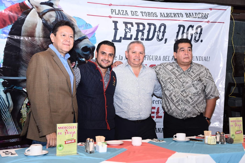 Regresa Pablo Hermoso de Mendoza a Lerdo