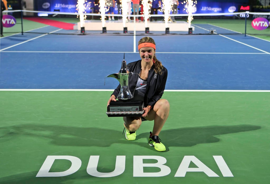 Svitolina se corona en el torneo de Dubai