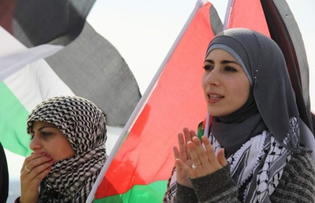 Convierte Palestina día internacional de la mujer en fiesta nacional