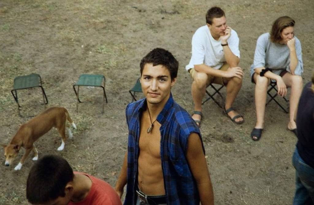 Las fotos de un joven Justin Trudeau despiertan suspiros