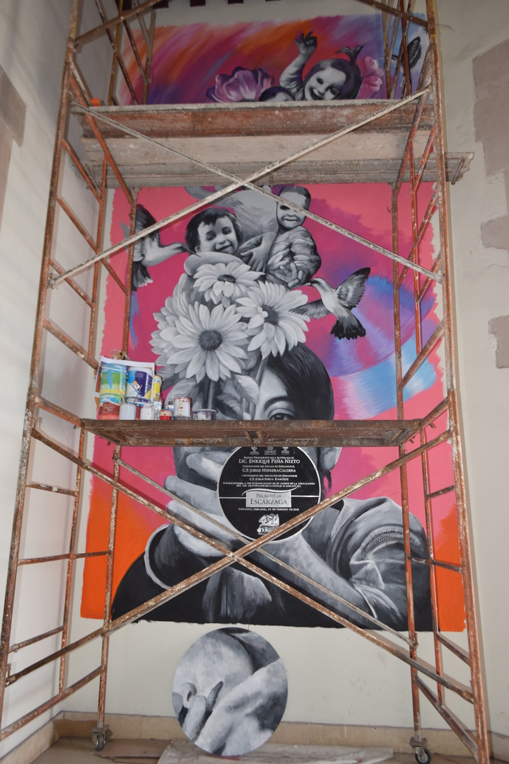 Mural nuevo para el Museo 450