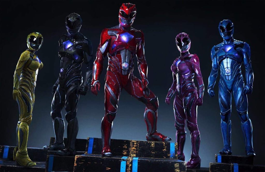 Salen a la luz nuevos diseños de los 'Power Rangers'