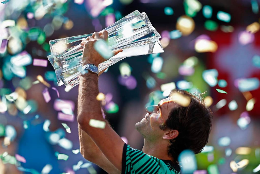 Roger Federer gana el Indian Wells tras vencer a Wawrinka