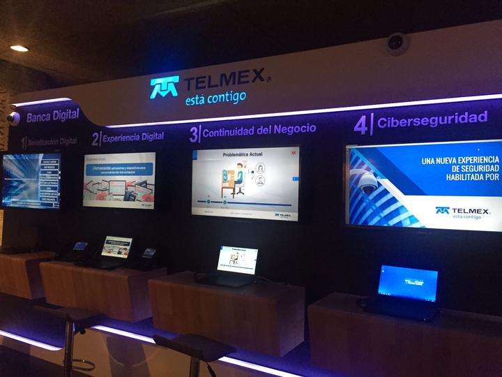 Telmex ofrece conectividad en la Convención Bancaria