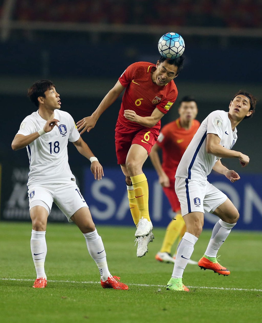 China vence 1-0 a Surcorea en eliminatorias mundialistas