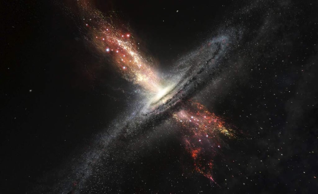 Estrellas también nacen de agujeros negros supermasivos
