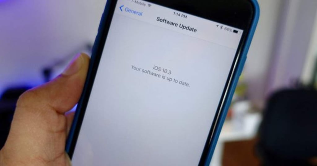 Libera Apple actualización del nuevo iOS 10.3
