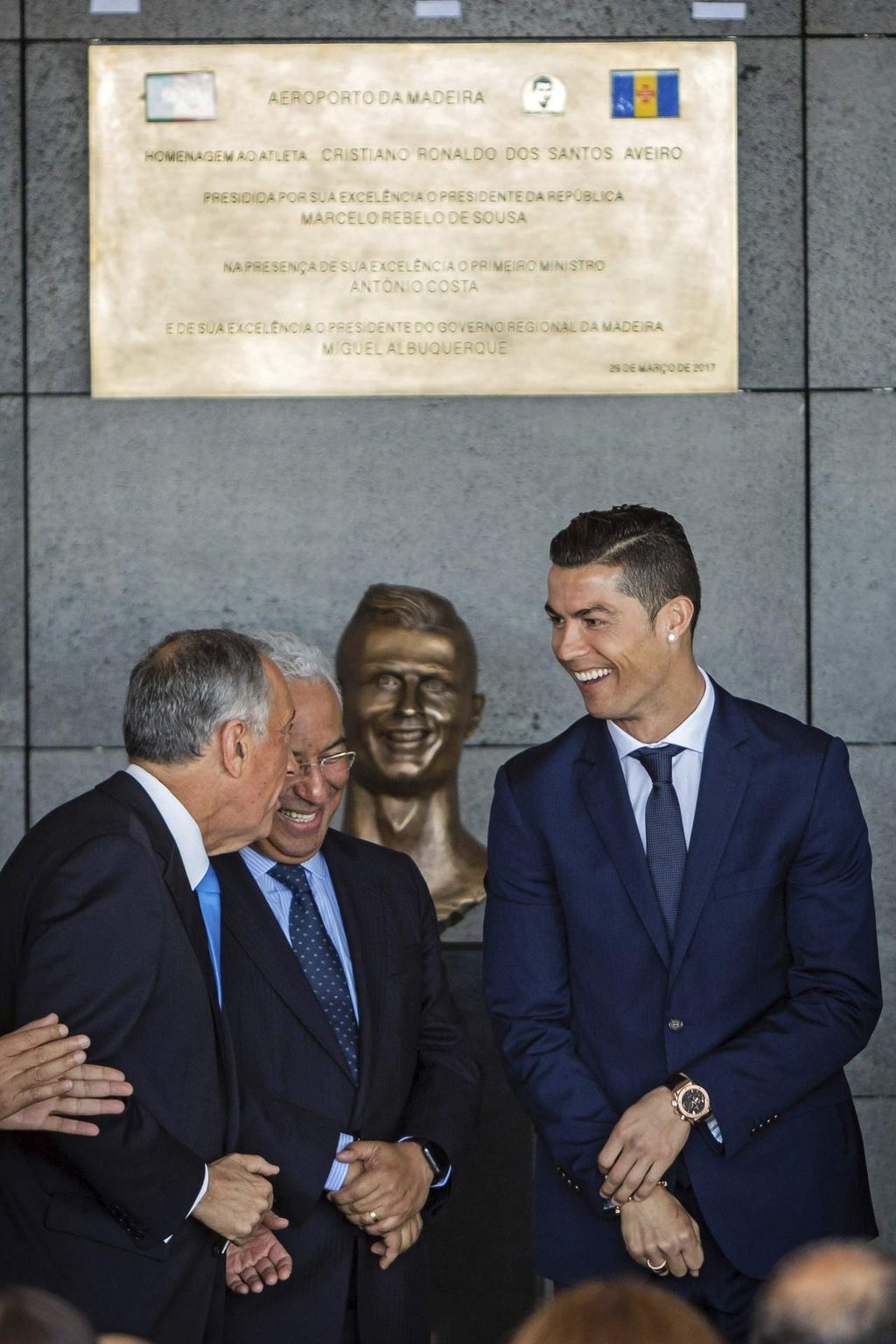 Ronaldo, 'feliz y honrado' por homenaje de Madeira pese a las críticas