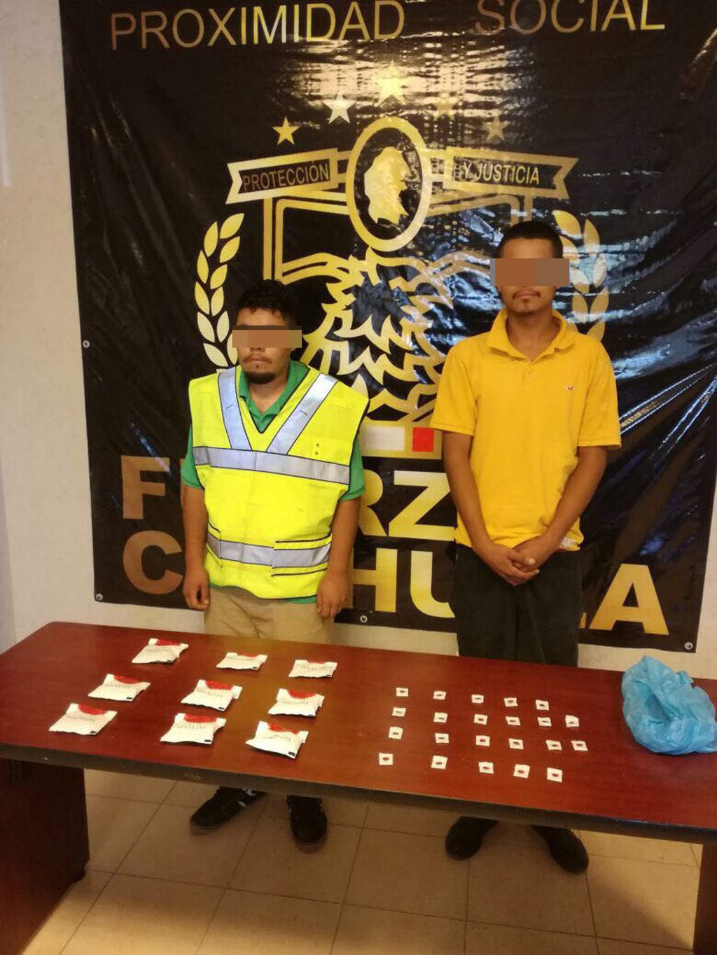 Detiene Fuerza Coahuila a dos personas con droga en Matamoros