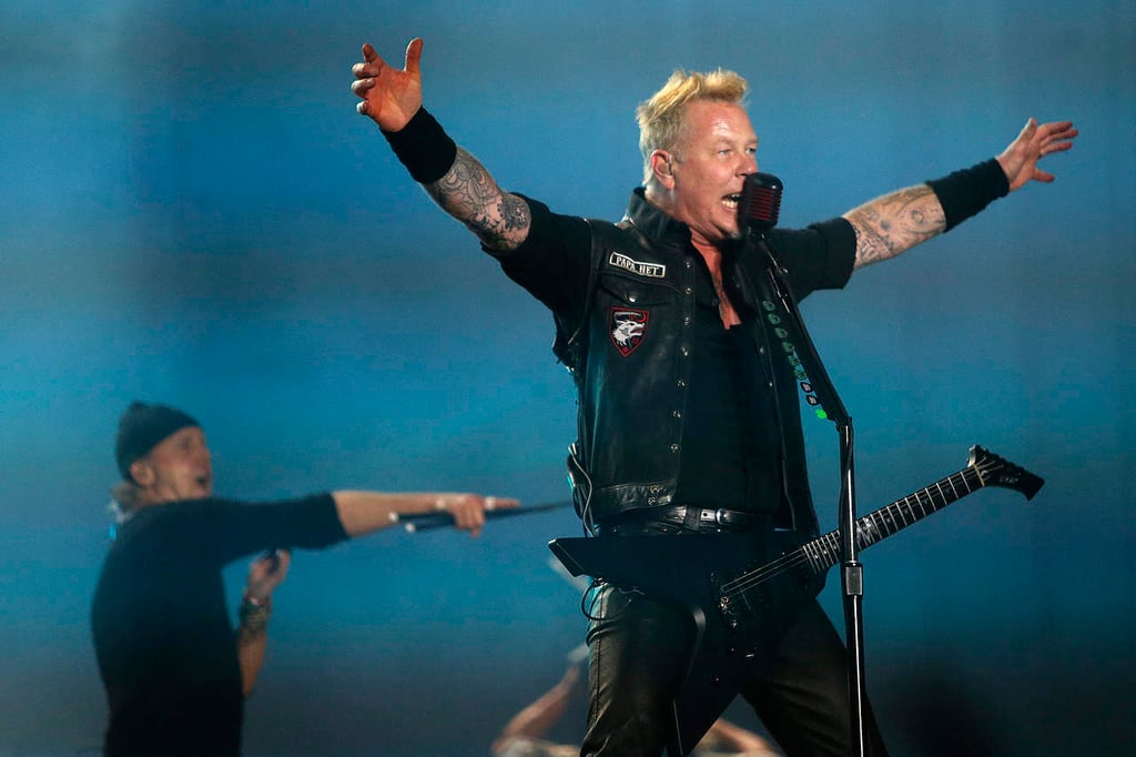 Reafirma Metallica posición como leyenda en Lollapalooza Chile