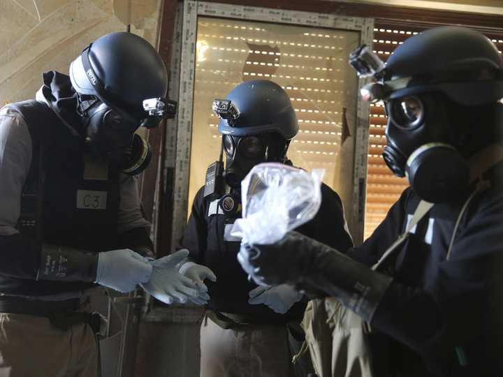 Syria gas attack reportedly kills dozens