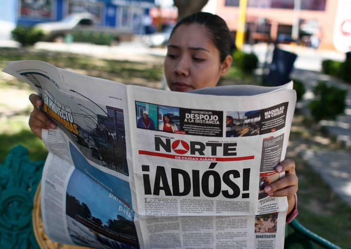 Violence against journalists kills newspaper in Juarez