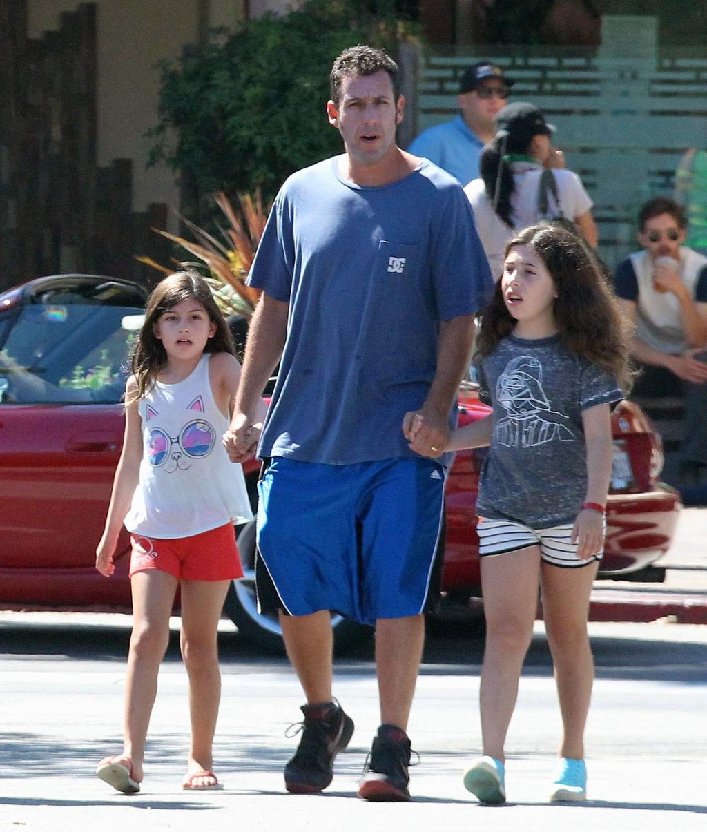 Hijas de Adam Sandler no ven sus películas