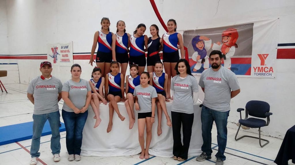 YMCA Torreón presenta equipo de gimnasia olímpica