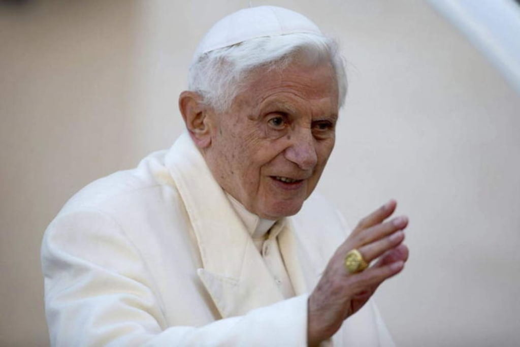1927: Da su primer respiro el Papa emérito Benedicto XVI