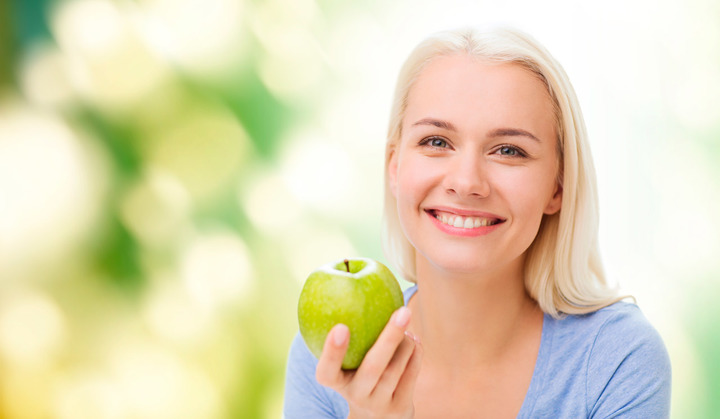 Comer una manzana al día previene la obesidad