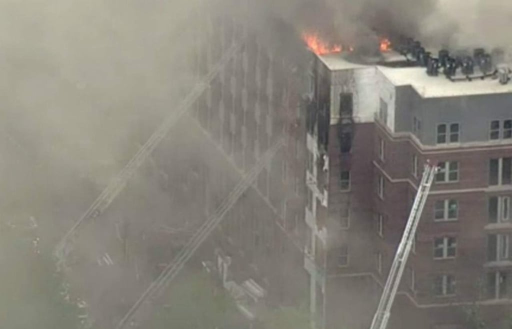 Incendio cerca de la Universidad de Maryland genera pánico