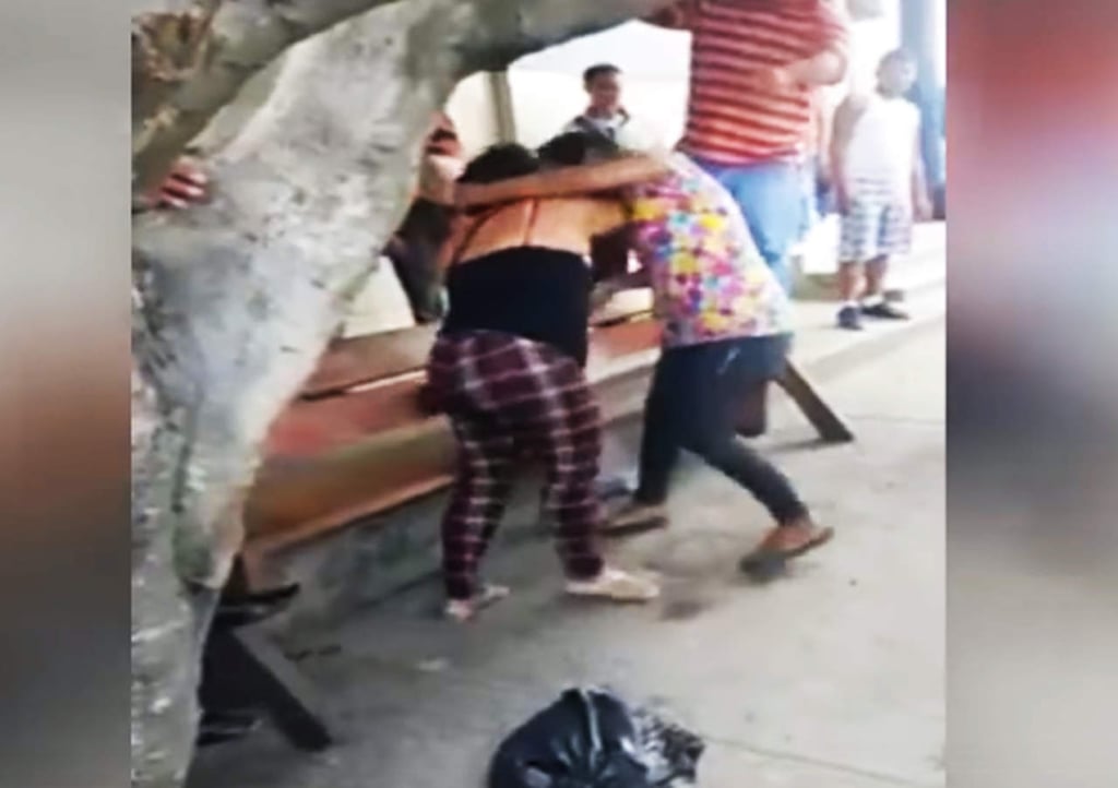 Viralizan pelea de mujeres en Campeche