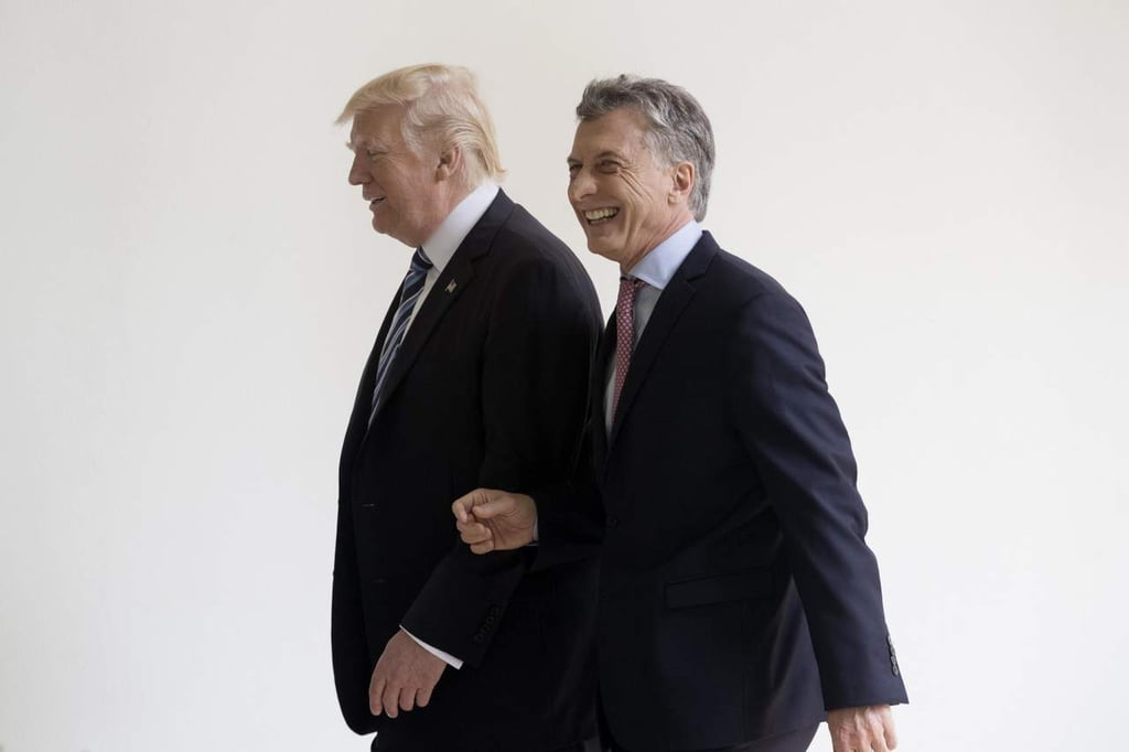 Asegura Macri que recibió 'afecto' y 'ganas de ayudar' de Trump