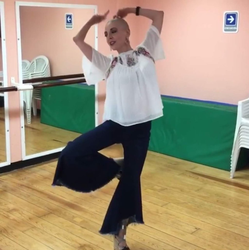 Edith González comparte baile de Despacito