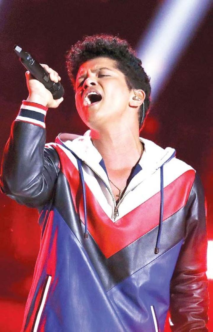 Bruno Mars, en los premios Billboard