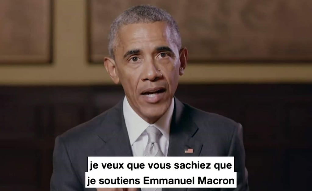 Apoya Obama campaña de Macron en Francia