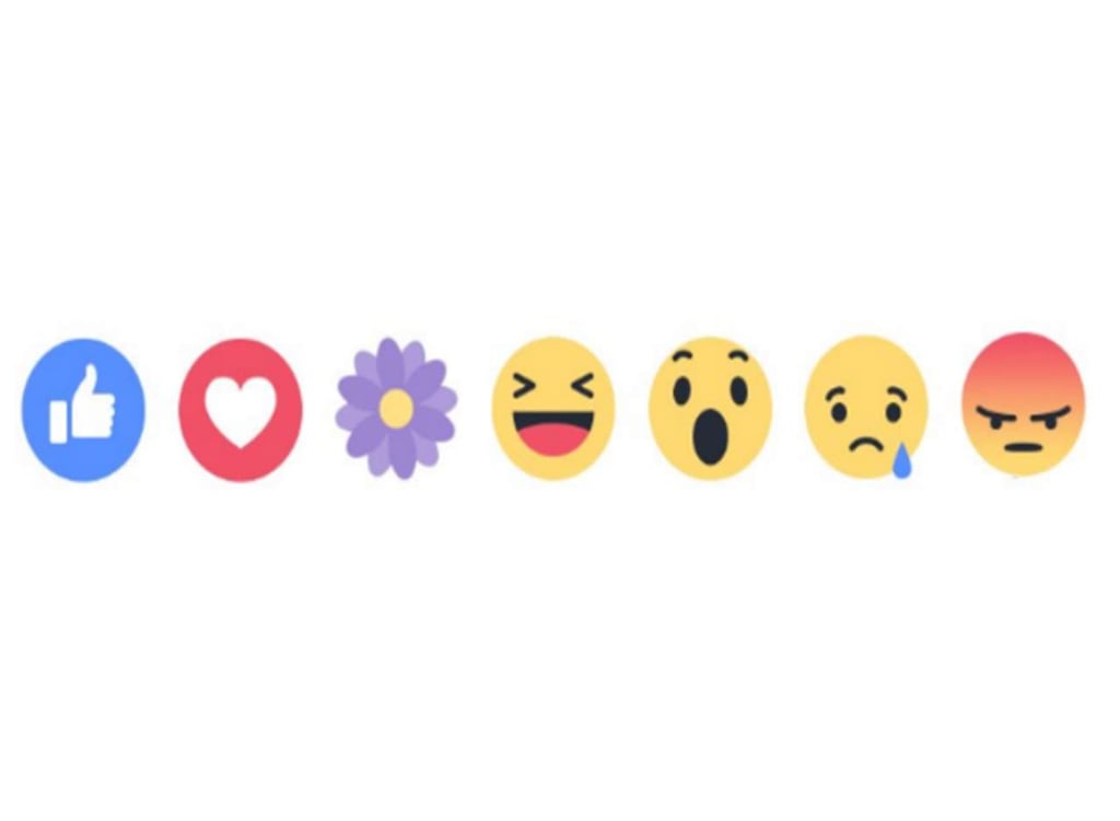 ¿Qué significa el emoji de flor morada en Facebook?