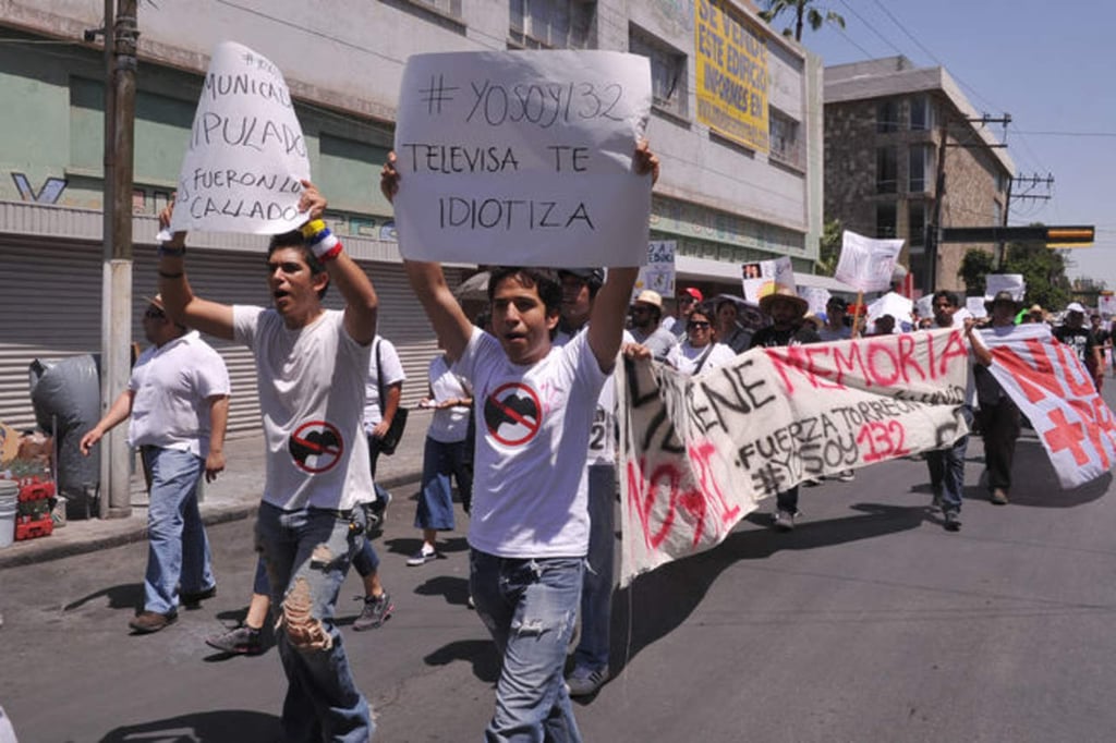 Se cumplen cinco años del movimiento #YoSoy132