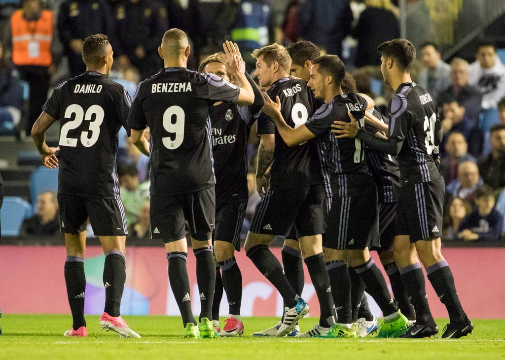 Real Madrid golea al Celta y acaricia el título