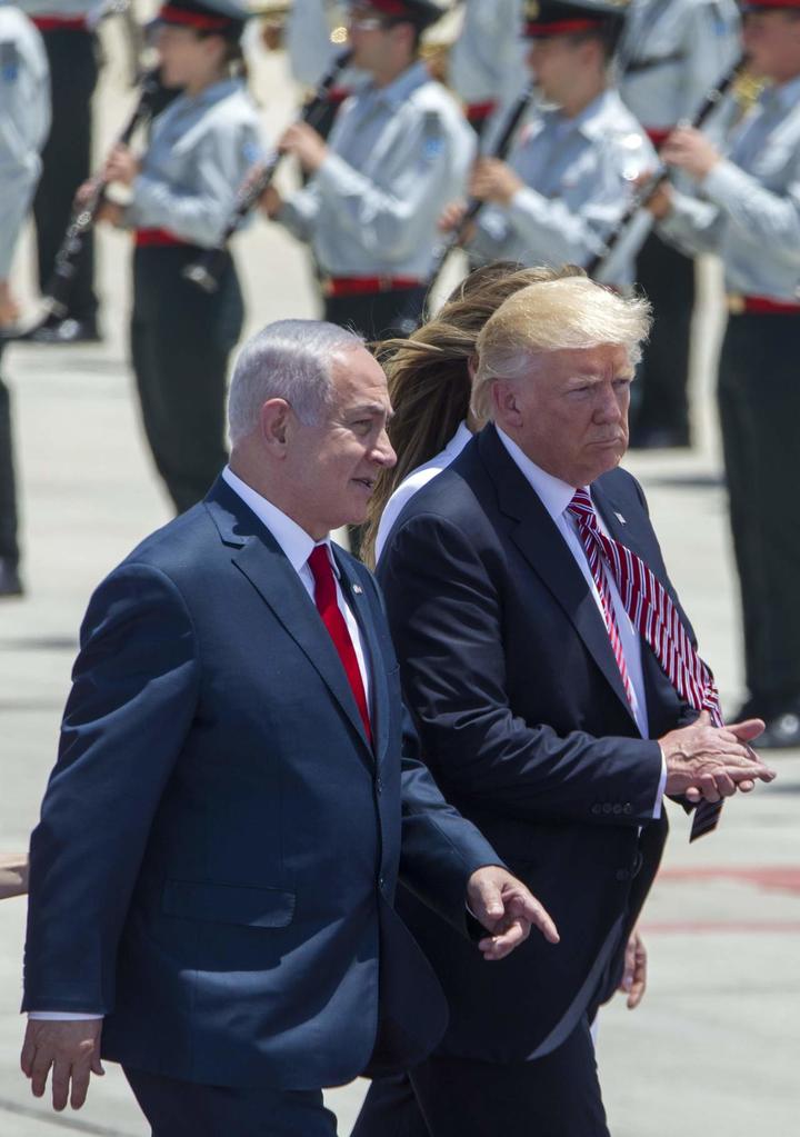 Llega Trump a Israel en busca de diálogo palestino-israelí