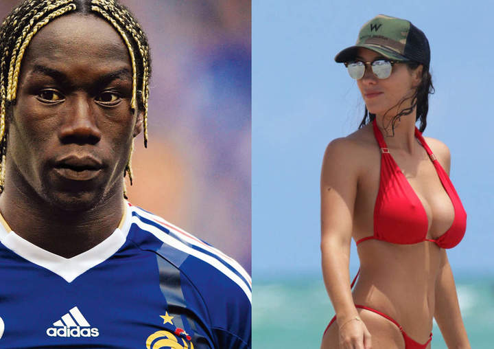 Roba miradas esposa de futbolista francés