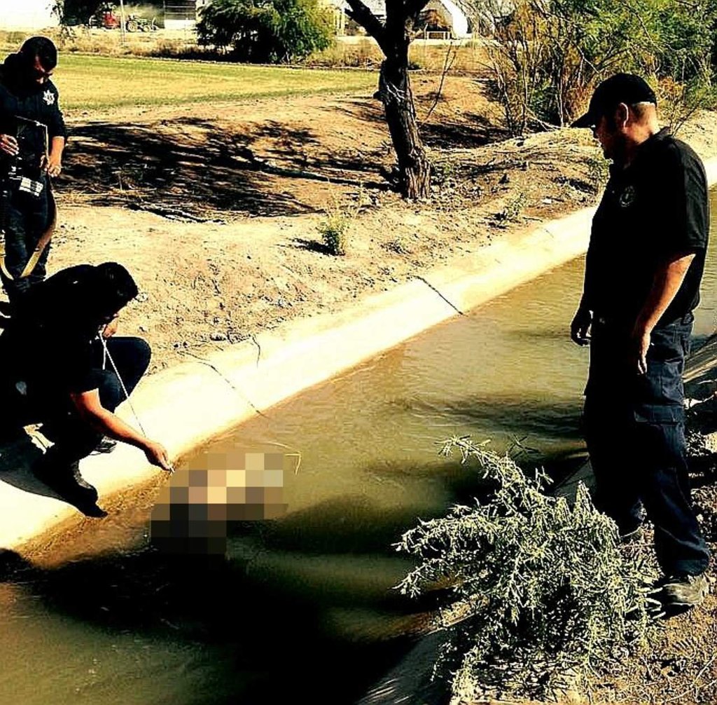 Hallan cadáver en canal de Gómez Palacio