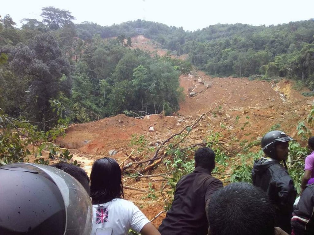 25 personas muertas por avalanchas en Sri Lanka