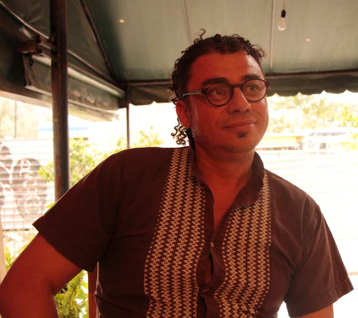 Samir Delgado sube al 'Tren de los poetas'