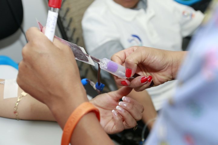 Incentiva Salud a  donación de sangre