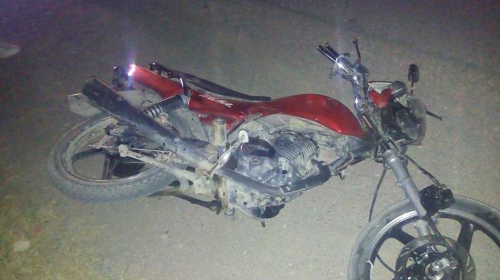 Motociclista muere en accidente