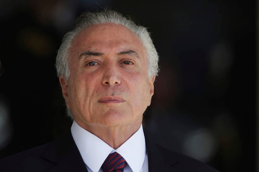 Concluye Policía de Brasil que grupo J&F pagó sobornos a Michel Temer