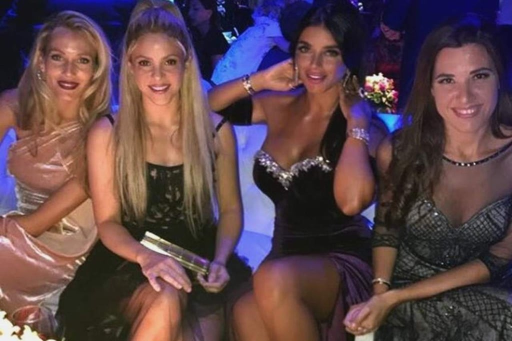 Shakira repite vestido en la boda de Messi