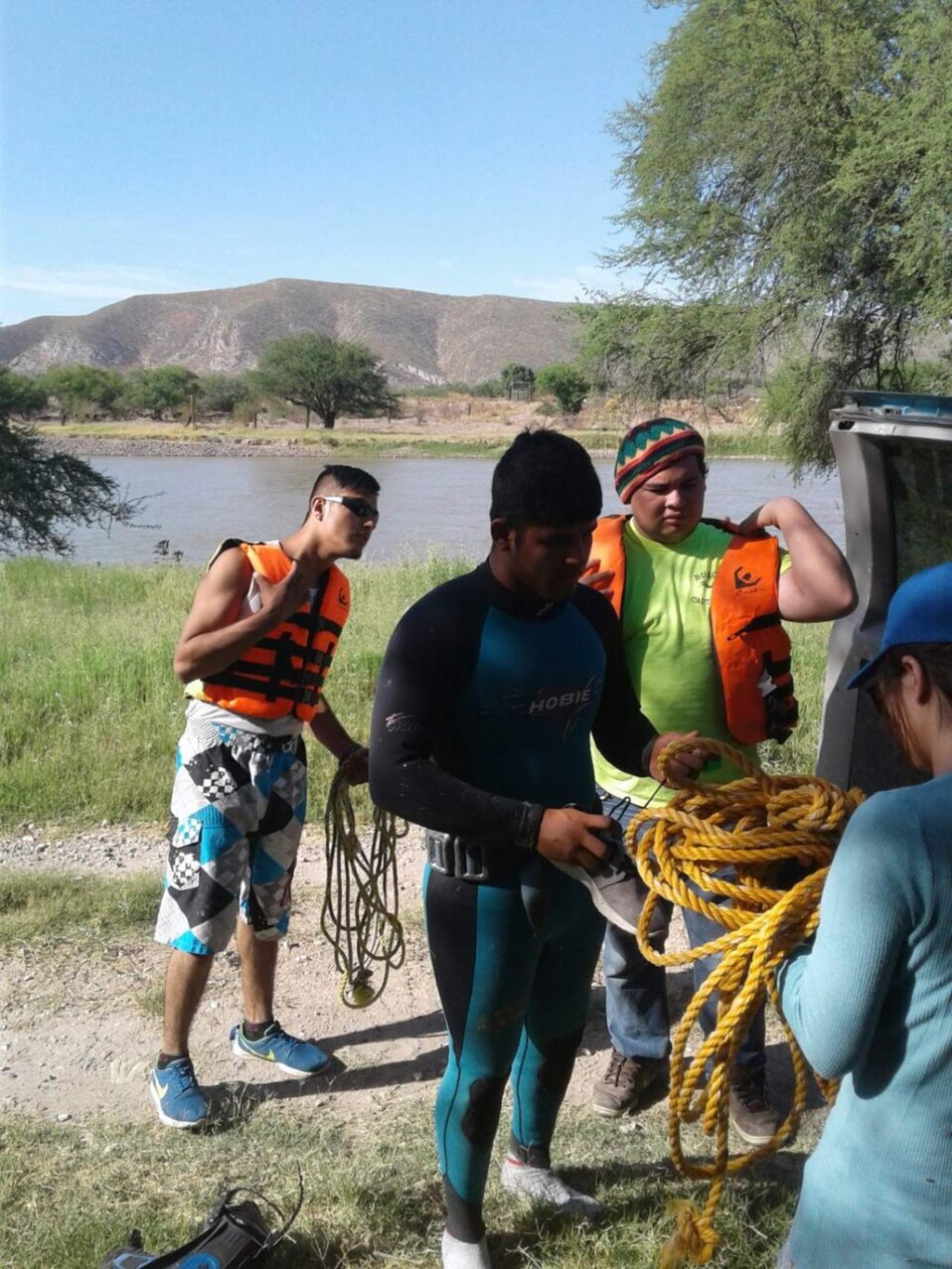 Continúa búsqueda de joven desaparecido en el Río Nazas