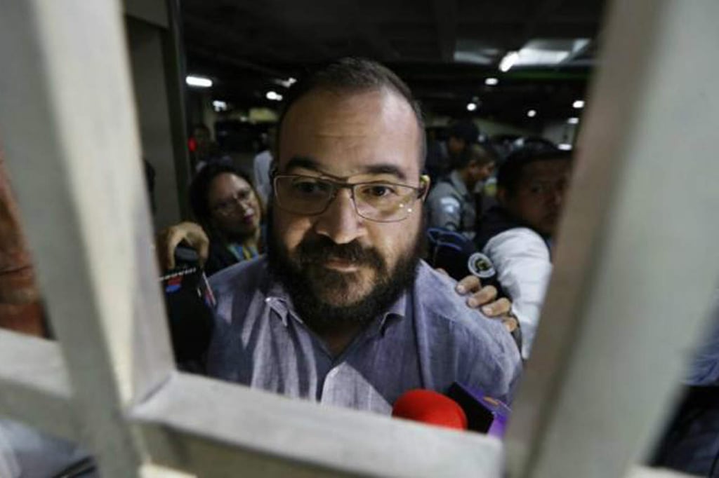 Javier Duarte enfrentará cargos en prisión preventiva: PGR