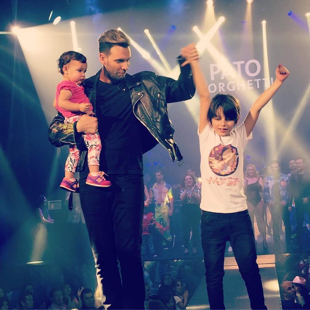 'Pato' Borghetti no moverá influencias para que su hijo sea Luis Miguel