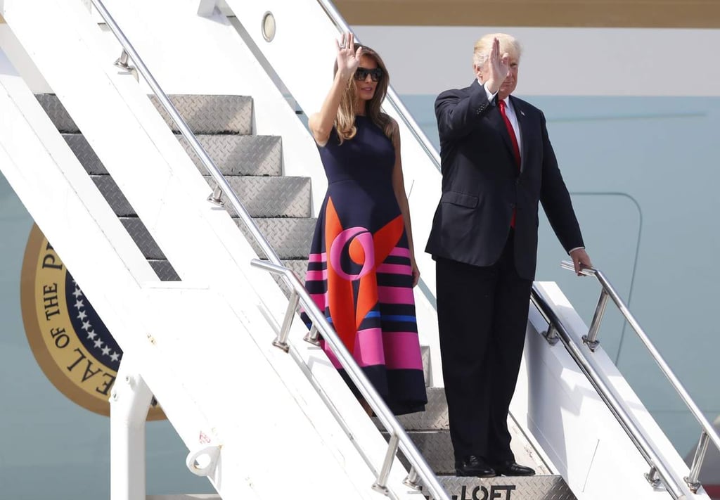 Llega Trump a Hamburgo para participar en cumbre del G20