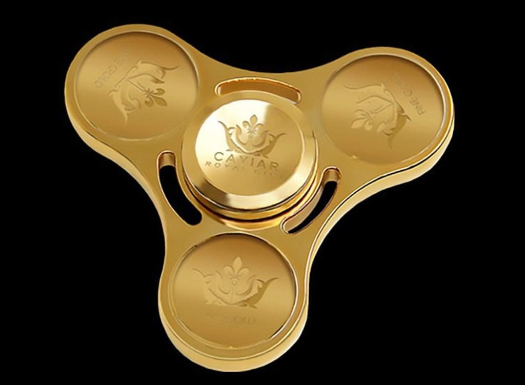 El ‘fidget spinner’ más caro del mundo cuesta 300 mil pesos