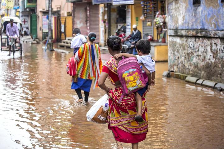 Lluvias en India dejan 59 víctimas