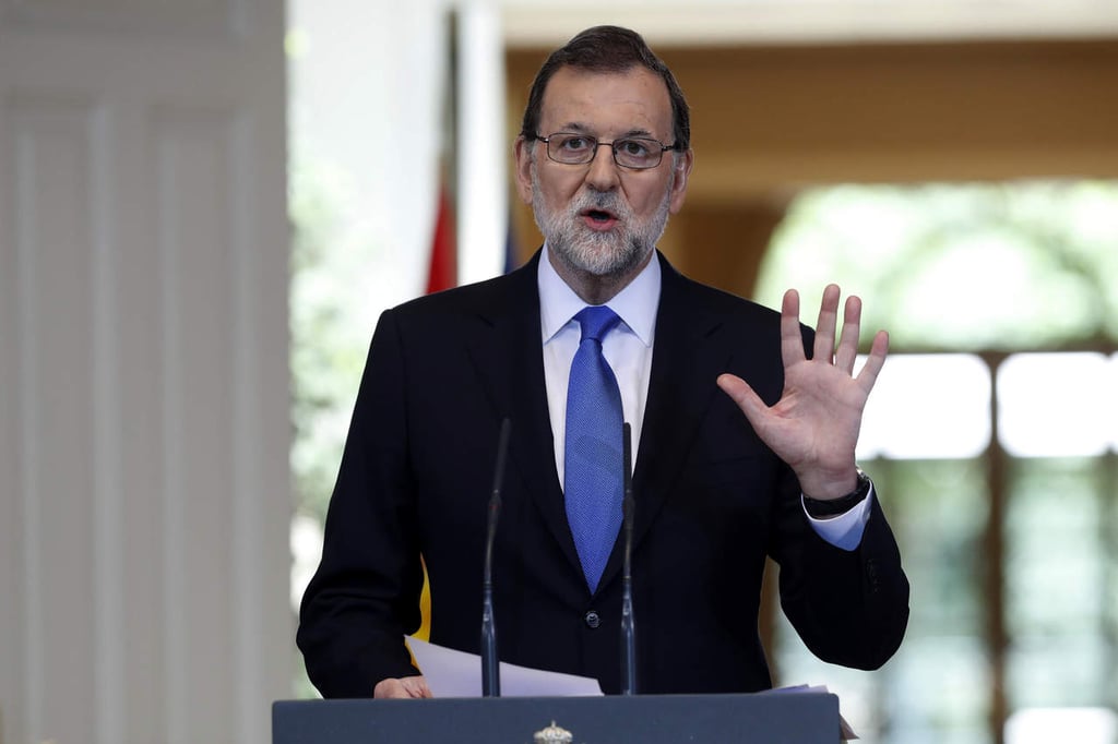 Reitera Rajoy que impedirá referéndum de independencia en Cataluña