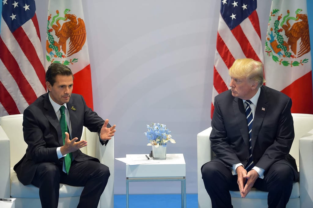 Insta Trump a EPN a dejar de decir que México no pagará muro