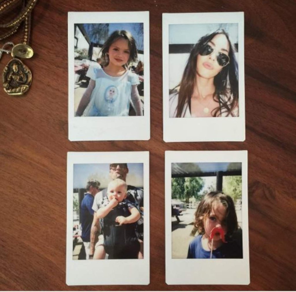 Megan Fox comparte foto de sus hijos