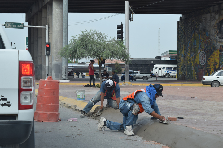 Mejoran bulevar Ejército Mexicano