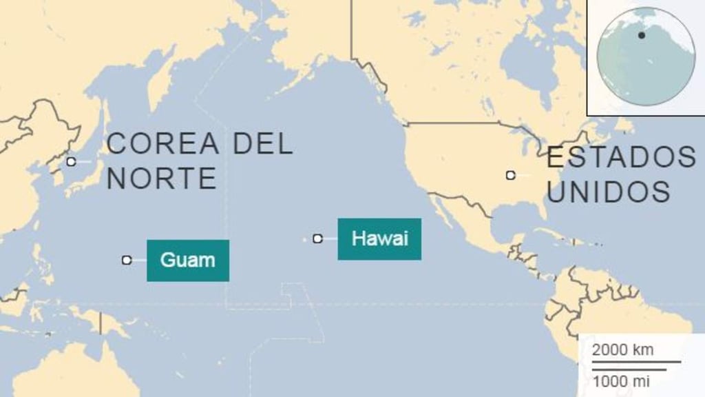 ¿Por qué Corea del Norte apunta a Guam en su amenaza a EU?