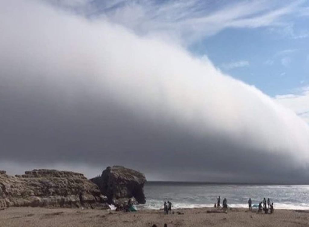 Una enorme nube aterrorizó a los habitantes de California